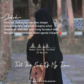 MENCINTAI DALAM DIAM *Story WA (Maher Zain)