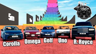 QUAL CARRO AGUENTA A MAIOR QUEDA? (desafio das quedas)