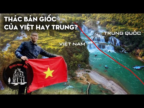 Miêu Tả Thác Bản Giốc - Phân chia biên giới Việt Trung tại Thác Bản Giốc - Cao Bằng