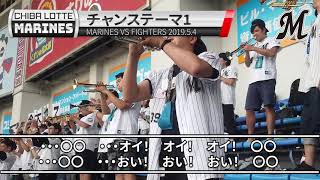 千葉ロッテ テーマ曲集 歓喜のテーマ パチスロ押忍 番長 またあした 原曲 Marines Baseball