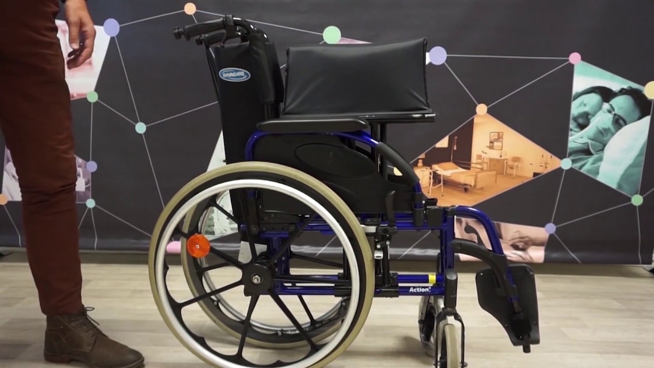 Tuto : Le fauteuil roulant by Médical Santé - YouTube