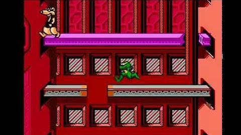 Battletoads NES: Level 10 - Rat Race