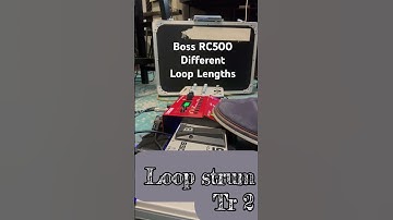 Boss, RC 500 different length, loops, with quantization on. Chameleon!