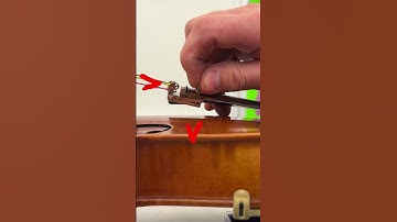 How violin fine tuners work #violin #howtoplayviolin #shorts