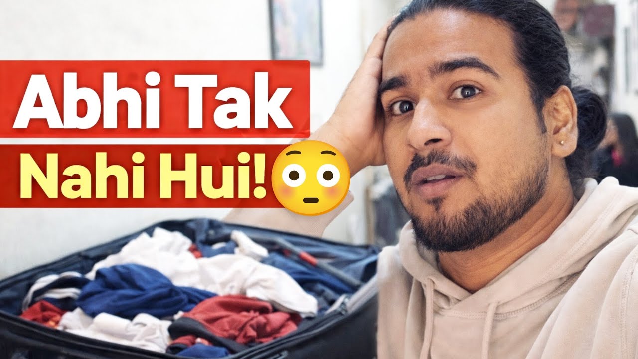Last Minute Packing! 😬