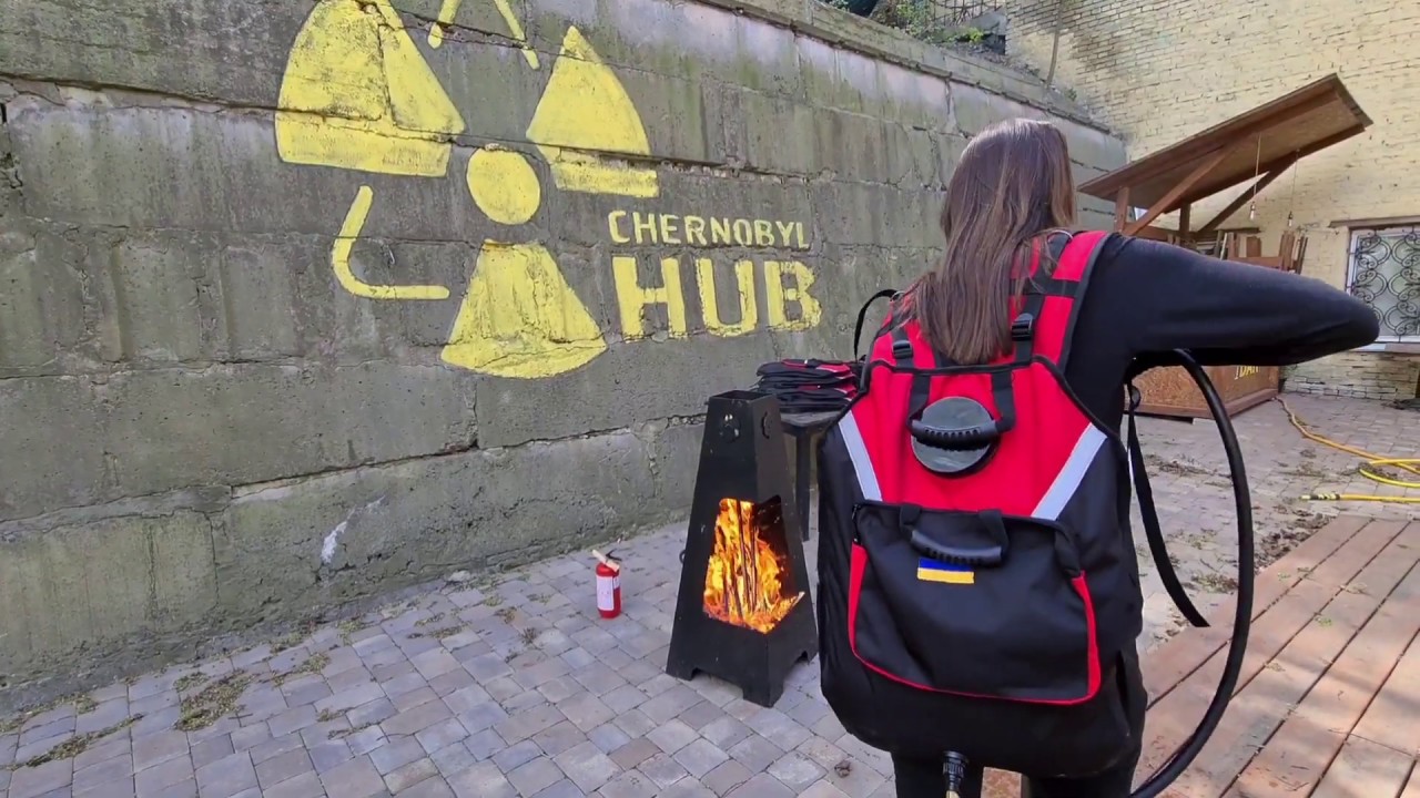 Ранці для Чорнобильских пожежних - Firefighting backpacks for Chornobyl firefighters