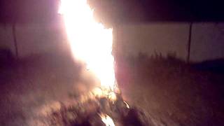 Gas And Bonfire