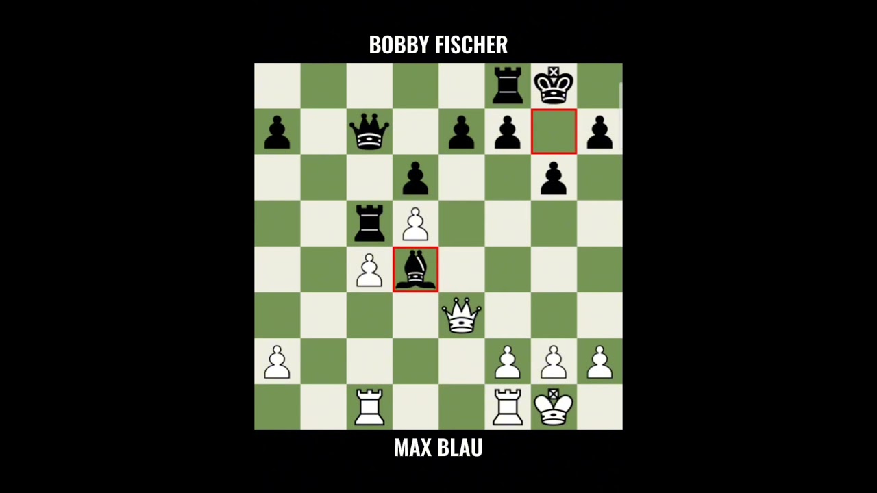 Max Blau vs Bobby Fischer ◉ Varna Chess Olympiad 1962 | Cold-Blooded Black Win