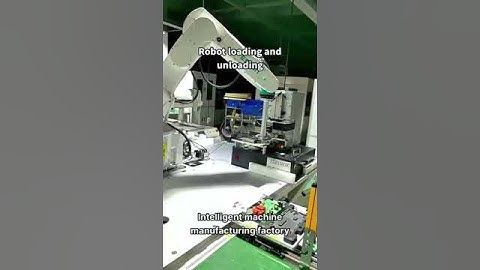 Automatic manipulator loading and unloading, the era of automation #robot #manufacturer #machine