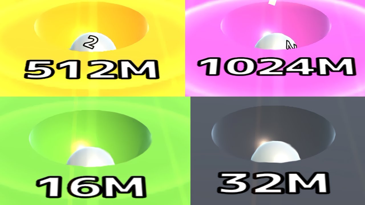 BALL RUN INFINITY — 2 Ball on Any Tile! (Up To 1024M)