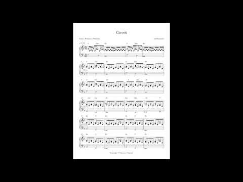 cerotti (spartito pianoforte) - Tiromancino
