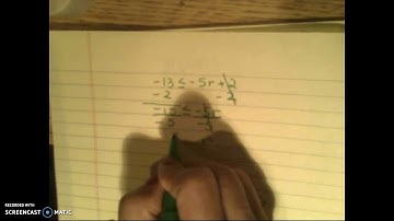 4.7 Solving TWo Step Inequalities ADV