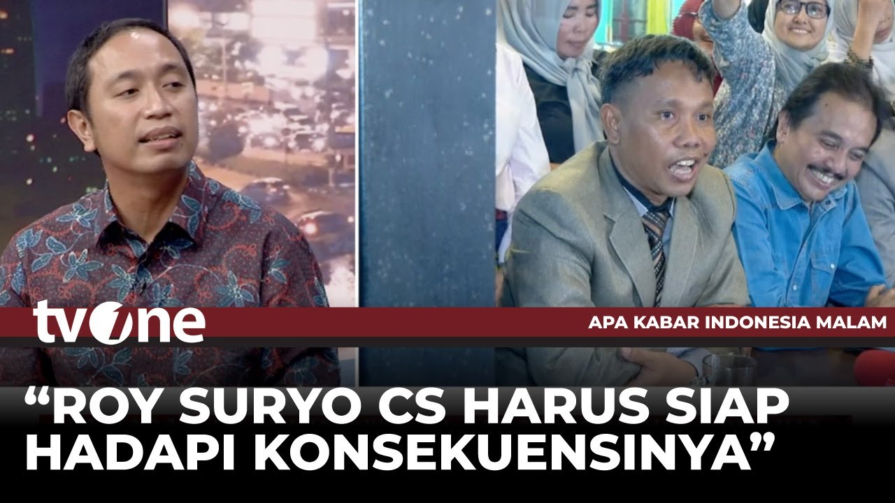Ahli Sebut Dalam Kasus Ijazah Jokowi Roy Suryo CS Bisa Dipidana | AKIM tvOne