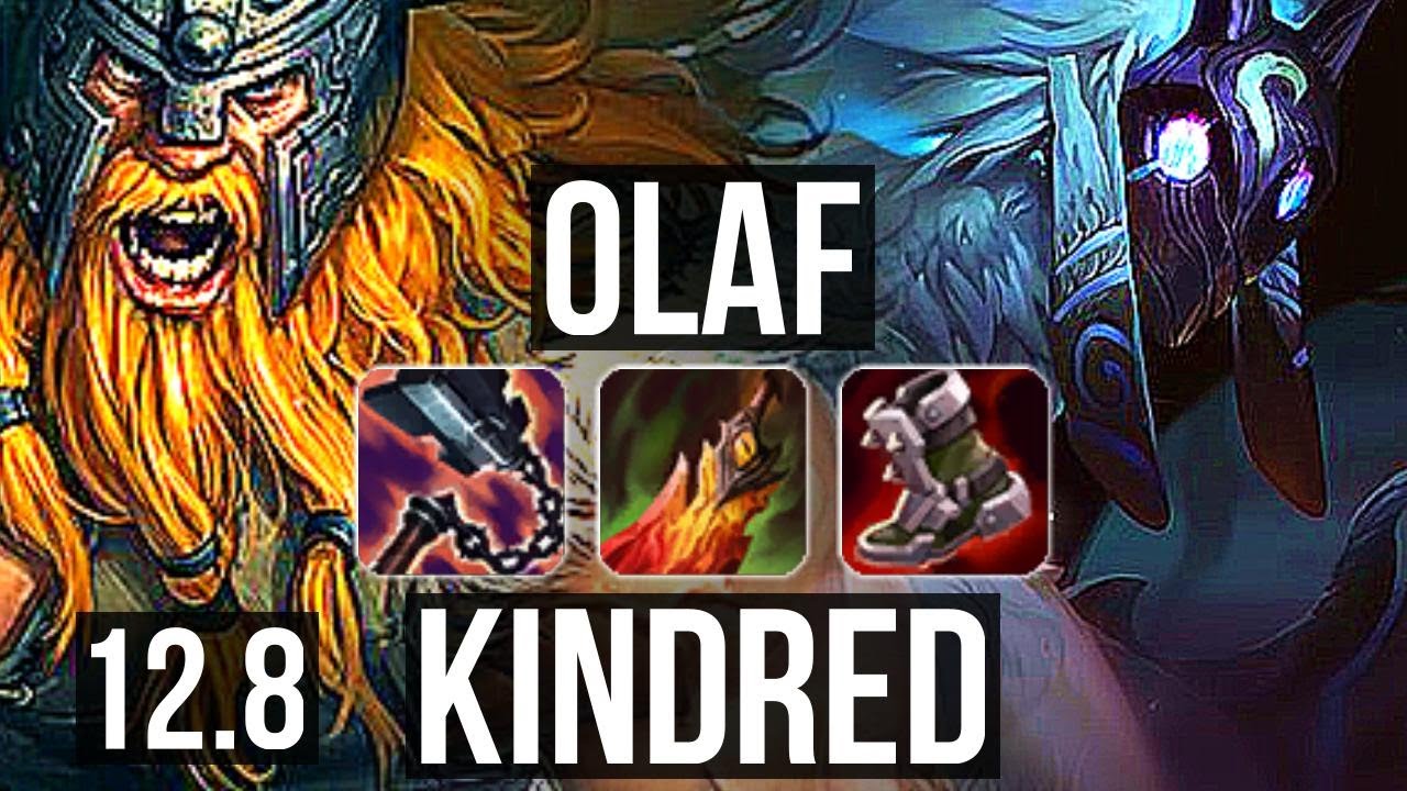 OLAF vs KINDRED (JNG) | 7/1/4, 900K mastery | NA Master | 12.8
