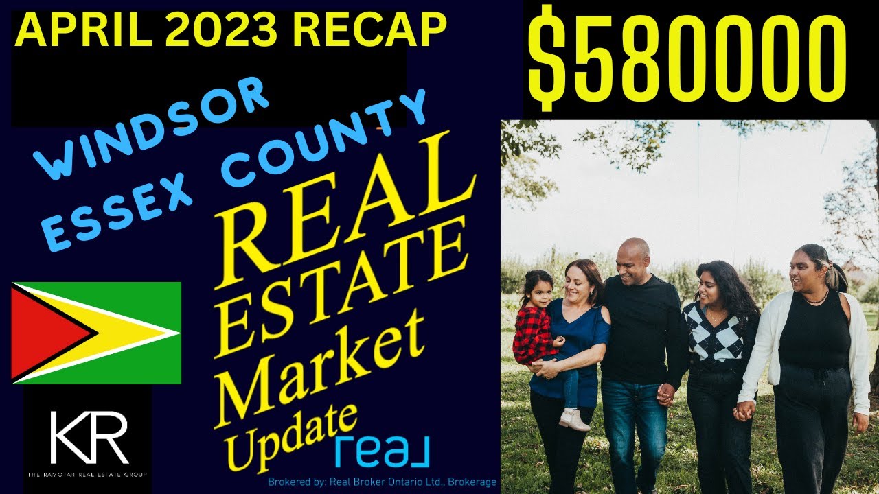Windsor Real Estate Market Update April 128 YouTube