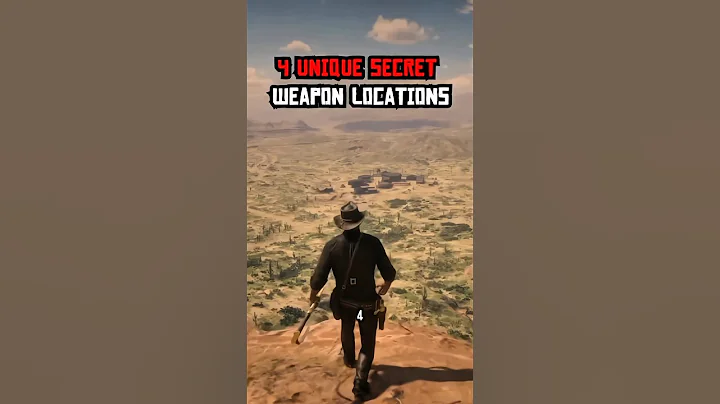 4 Unique Secret Weapons Locations #rdr2