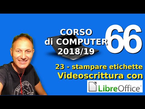 Video: Riesci a stampare etichette da una stampante?