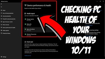 Boost PC Performance in Windows 10/11, Device Performance & Health  #CheckingHealth #WindowsHealth