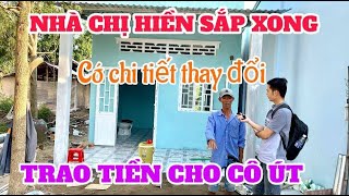 Khảo sát chi tiết nhà chị Hiền và trao thêm tiền cho mẹ con cô Út làm ăn chăn nuôi