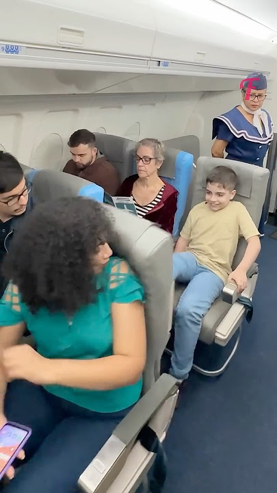 The Shocking Thing This Boy Did on a Flight Will Change Your Mind! #shorts