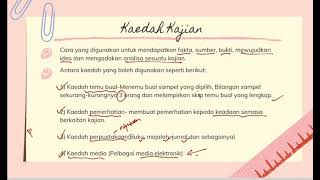 Panduan kajian kes Sejarah