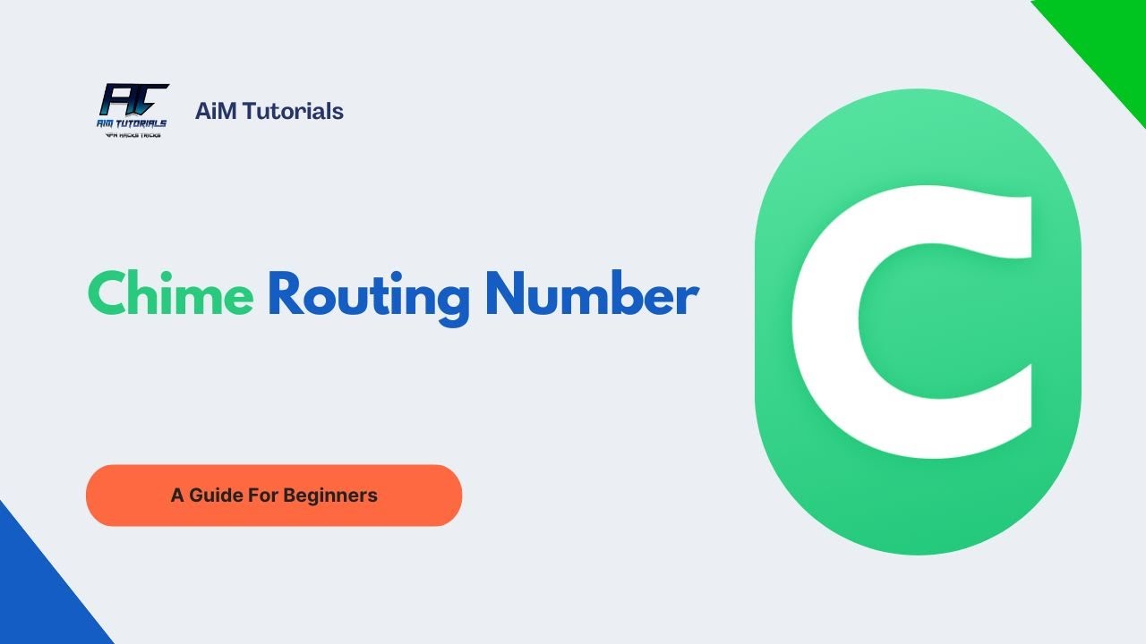 How To Find Your Chime Routing Number (Easy Guide) - YouTube