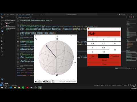Demo Quantum Py: Visualizing Single Qubit Rotations on Bloch Sphere using Qiskit