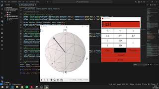 Famous Demo Quantum Py: Visualizing Single Qubit Rotations on Bloch Sphere using Qiskit Profile