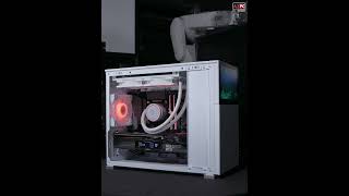 Jonsbo D31 LCD pc buid x Colorful RTX 3080 Ti Vulcan 12G #azpc #pcbuild