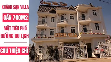 HẠ 5 TỶ CHO CỤM VILLA KHÁCH SẠN MẶT TIỀN BẾN XE LIÊN TỈNH 