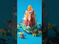 mini diy volcano eruption