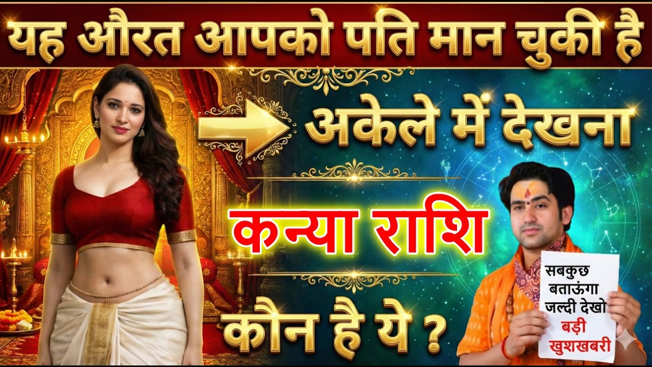 कन्या राशि यह औरत पति मान चुकी है जल्दी देखो बड़ी खुशखबरी