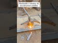 fabricación y refuerzo de una estructura metálica #soldadura #usa #welding #viralshort