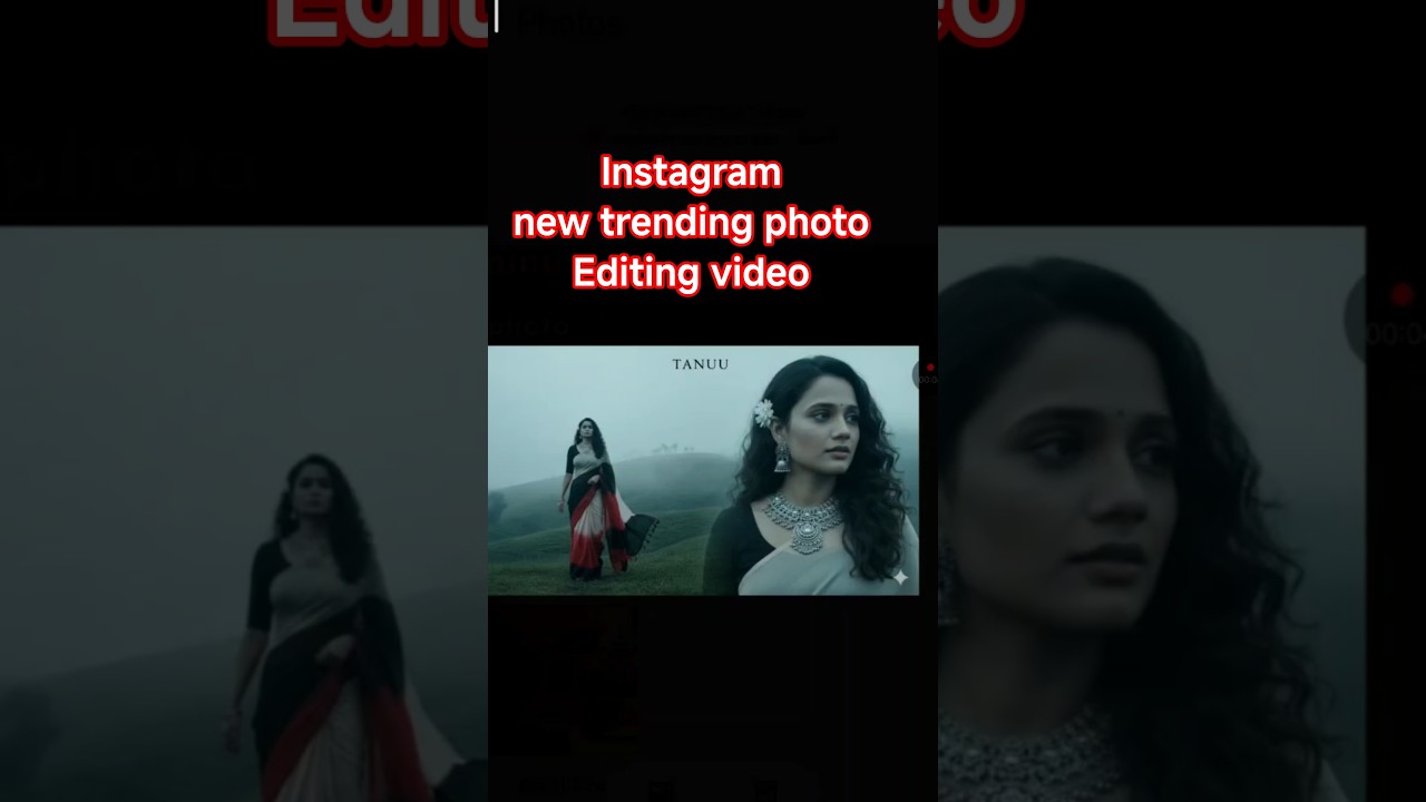 Instagram Viral Photo Editing 😍 | Trending Look 2025" 