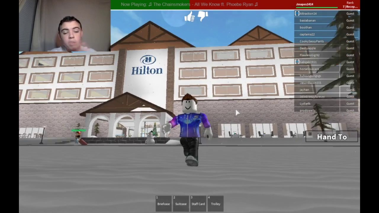 Hilton Hotel V4 Tour Roblox Youtube - hilton hotel times roblox