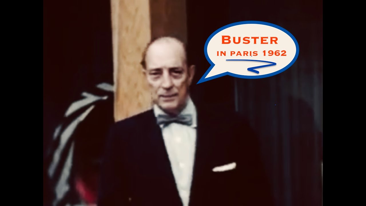 Buster Keaton in Paris, France 1962