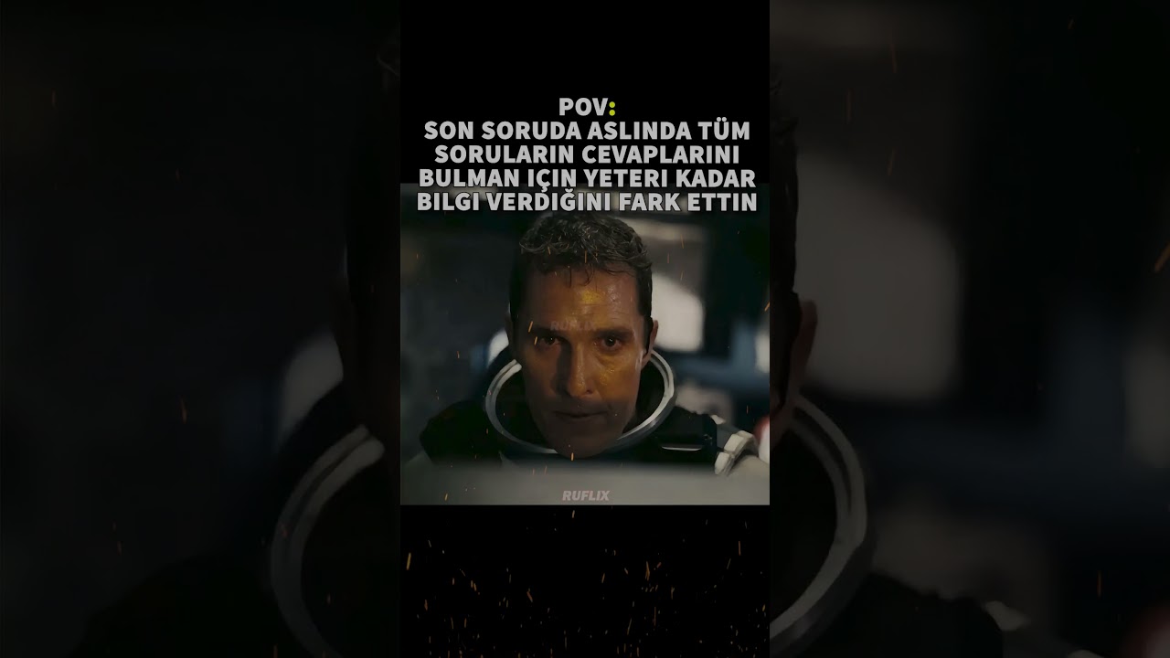 SON SORUDAN ASLINDA TÜM SORULARIN CEVAPI OLDUĞUNU ANLADIN 