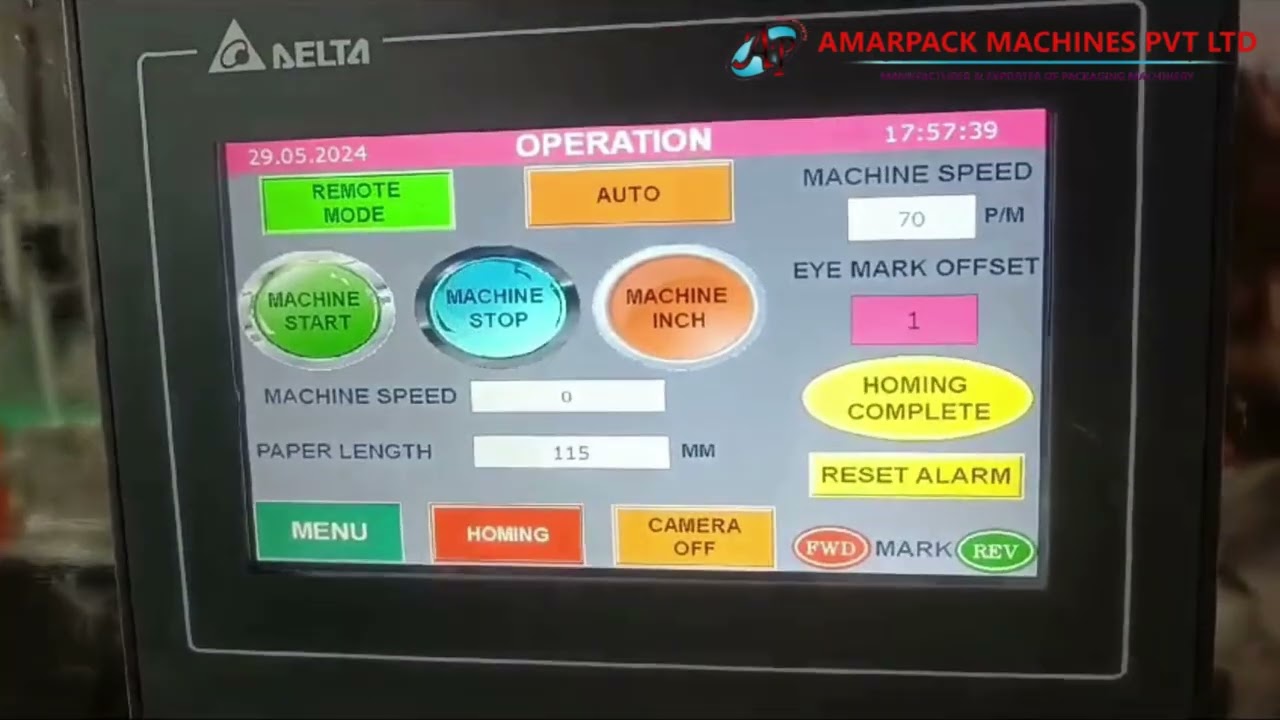 Flow Wrapping Machine | AmarPack Machines Pvt Ltd  