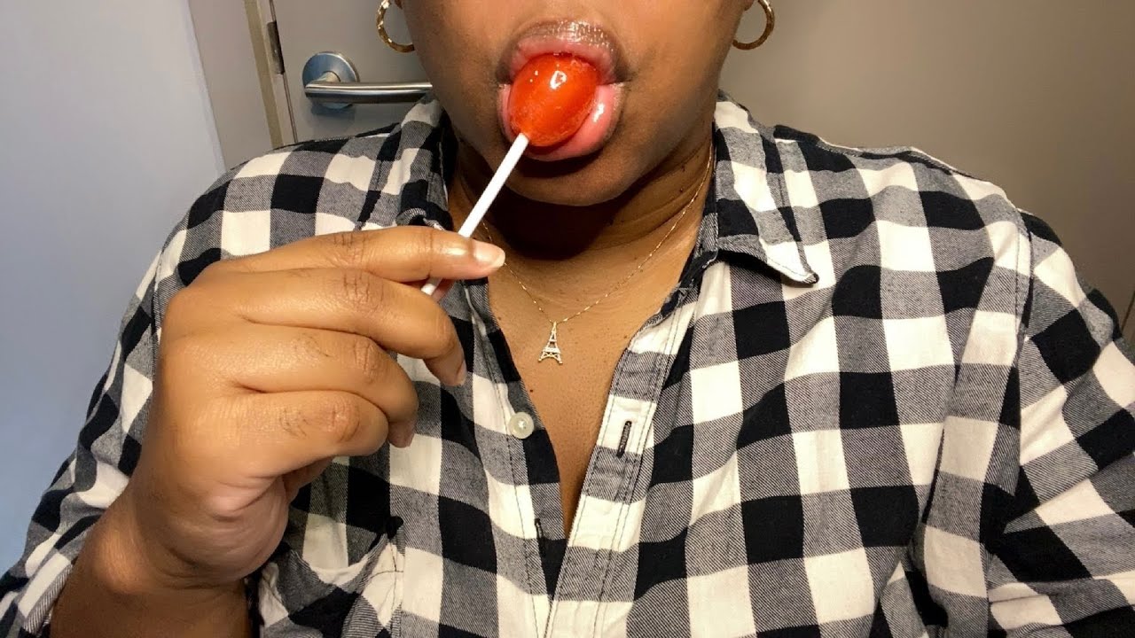 {ASMR} Lollipop 🍭✨ Super Blow Pop Close-Up | Satisfying Mouth Sounds for Relaxation (NO TALKING)