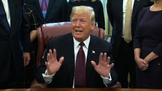 Trump says he has written answers to questions in Mueller probe