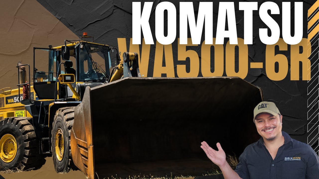 Вы вообще занимаетесь силовыми тренировками? Обзор Komatsu WA500 6R