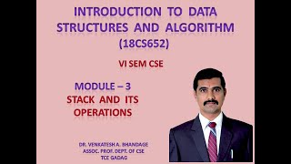 30 - Stack and Its Operations