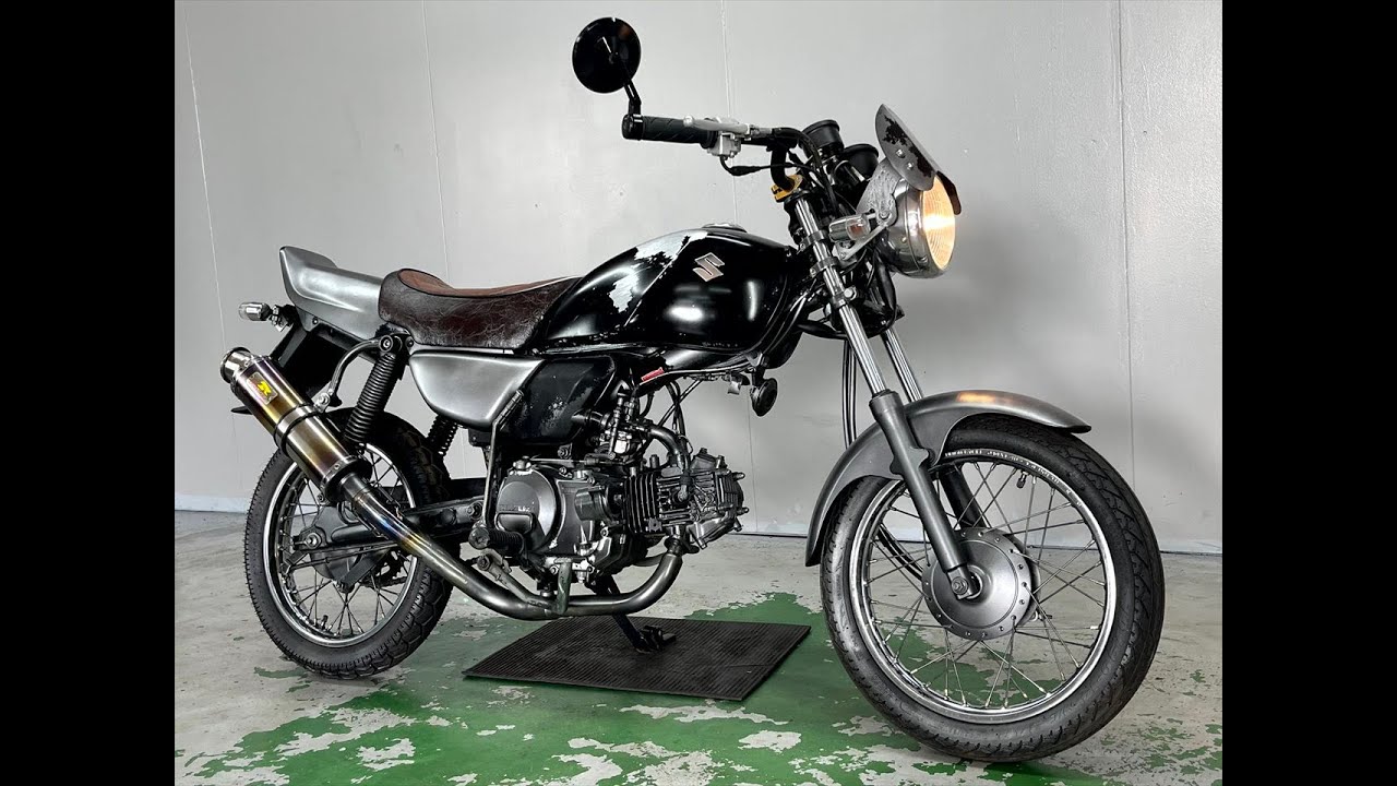 販売車両紹介】スズキ GS50 NA41A リアライズマフラー 佐賀武雄 Garage 販売車両紹介】スズキ GS50 NA41A リアライズマフラー 佐賀武雄 Garage