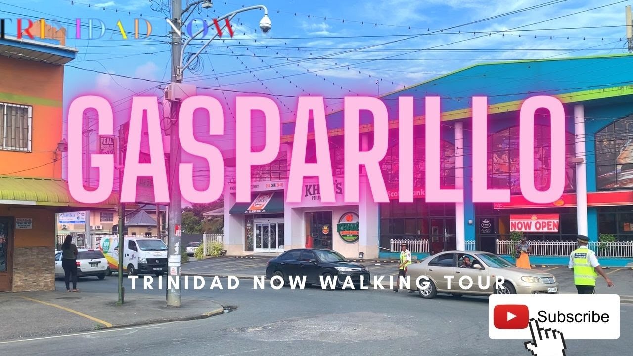 (WALKING TOUR TRINIDAD) GASPARILLO YouTube