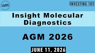 Insight Molecular AGM 2026 | GraftAssure Heart Diagnostics Product Launch Funding Paths Endorsed
