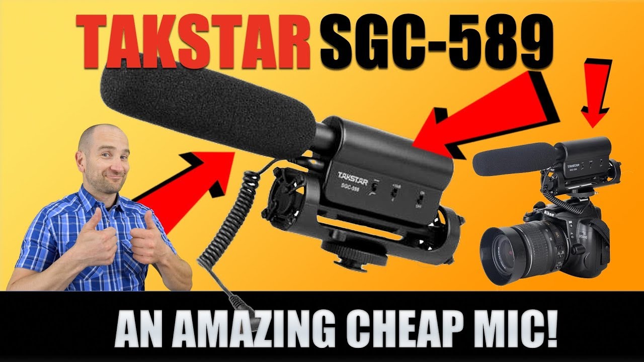 Takstar SGC-598 Shotgun Condenser Microphone Review - YouTube