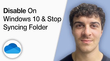 How to Disable Onedrive on Your Windows 10 &  Stop Syncing a Folder in Onedrive [2025 Full Guide]