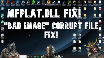MFPlat.DLL Error Fix!