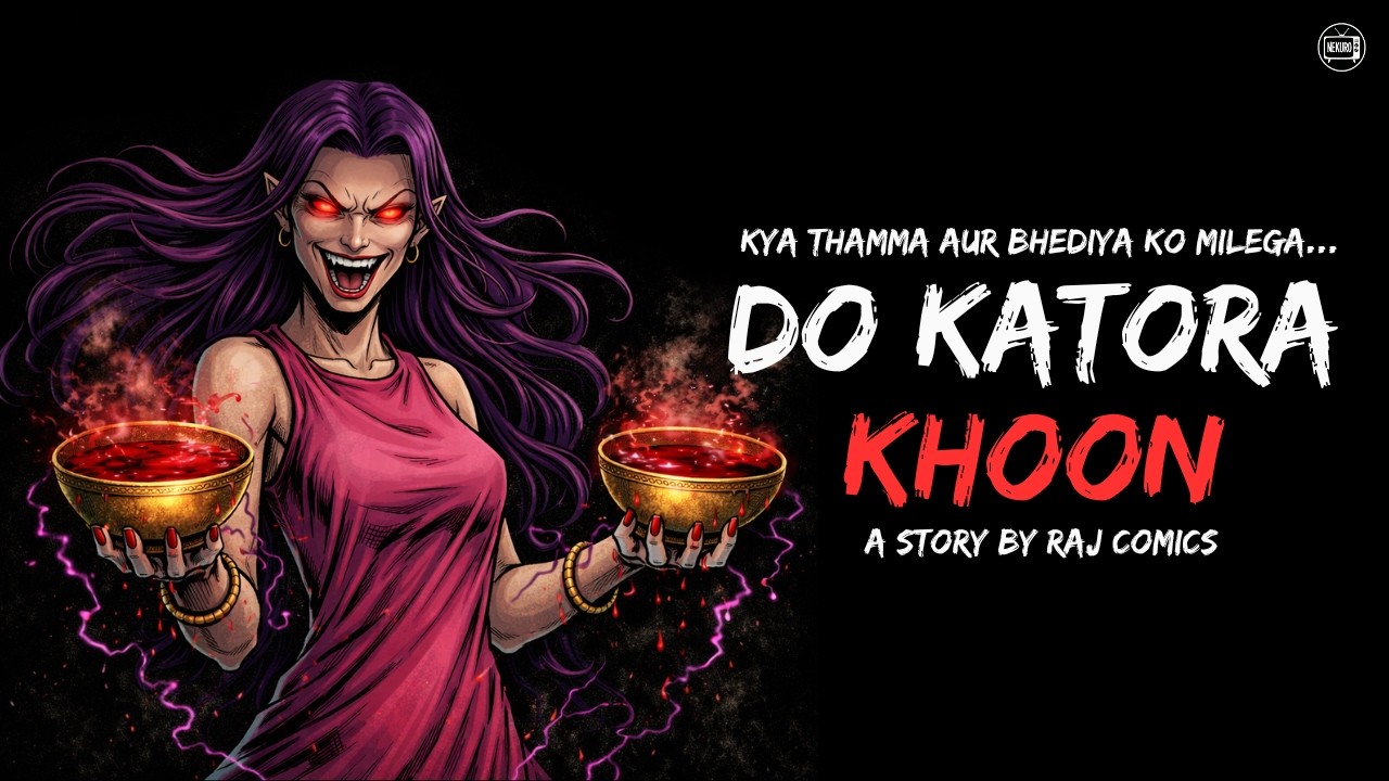 😱 Thamma vs Bhediya in 2012? | Raj Comics' Do Katora Khoon Explained in Hindi 