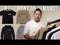 How to start a luxury clothing brand using print on demand  ai with 0